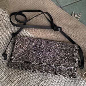 Free People Plus One Embellished Beaded Cross Body